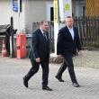 Prim-ministrul României, Nicolae Ciucă, şi preşedintele CJ Suceava, Gheorghe Flutur