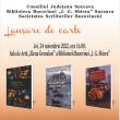 Lansare de carte, joi, la Biblioteca Bucovinei