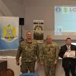 Elevii câmpulungeni, împreună cu profesorul lor și organizatorii Foto Gabriela Șerban