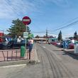 Bariera automată a parcării cu plată de la Piața Mare, din municipiul Suceava, „dată peste cap”