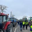 În jur de 450 de fermieri au protestat în Vama Siret, cerând respect și eliminarea concurenței neloiale