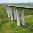 Viaductul care va fi realizat peste calea ferată, în cadrul tronsonului final al rutei ocolitoare, va avea lungimea de 1.015 metri