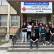 Profesorul Bogdan Dumitriu și 15 elevi de la Colegiul „Mihai Băcescu” Fălticeni au organizata a doua campanie de donare de sânge din acest an școlar