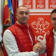 Gheorghe Șoldan alături de candidatul PSD pentru Primăria Rădășeni, Vasile Pintilie
