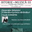 „Generația războiului. O literatură printre dărâmături”, vineri, la Muzeul Național al Bucovinei Suceava