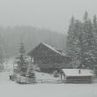 Iarna s-a reîntors în zonele montane din județul Suceava