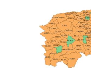 Voturile in fiecare localitate a județului