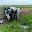 Bărbat încarcerat după ce mașina cu care circula s-a răsturnat