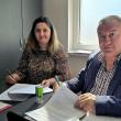 Primarul Gheorghe Fron a semnat contractul pentru extinderea rețelei de apă în patru sate ale comunei Cornu Luncii