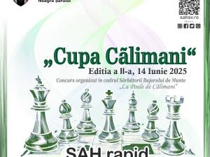 „Cupa Călimani” la șah rapid, ediția a II-a. Nu există taxă de participare