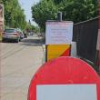 Lucrări de reparații demarate pe strada Ion Creangă, din centrul Sucevei