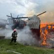 Trăsnetul a fost cauza unui incendiu izbucnit vineri după-amiază