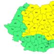 Cod galben de furtuni în Suceava și alte 20 de județe
