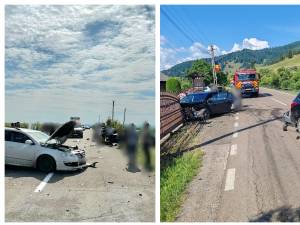 Două accidente rutiere au dus la rănirea a nu mai puțin de nouă persoane