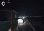 Maşini blocate pe mai bine de zece kilometri, de la Suceava spre Fălticeni, pentru recuperarea unui container de tir răsturnat