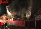 Incendiu foarte puternic la o casă din Burdujeni Sat