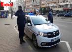 Imnul României a răsunat prin megafoanele autospecialelor de poliție